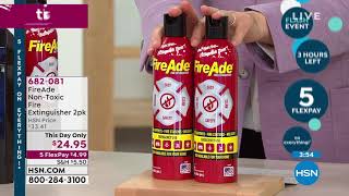 FireAde NonToxic Fire Extinguisher 2pack