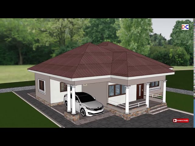 Small House Design (3 Bedroom Residence) - Youtube