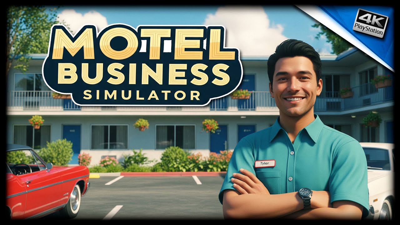 Motel Business Simulator (PS4/PS5) Gameplay on PS5 Pro - First Minutes