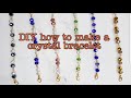 DIY || how to make a crystal bracelet | Cara buat gelang kristal | Tips bisnes Lumayan