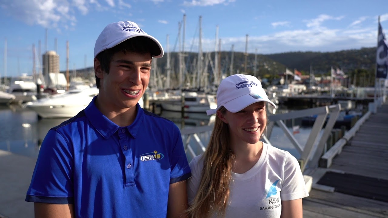Will Cooley and Bec Hancock (Nacra 15)