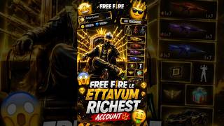 free fire le ettavum richest account😱🔥👀