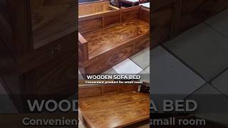 Wooden Sofa Bed, Smart Products for Small Rooms | Ghế Sofa Giường, Sản Phẩm Tiện Ích Cho Phòng Nhỏ