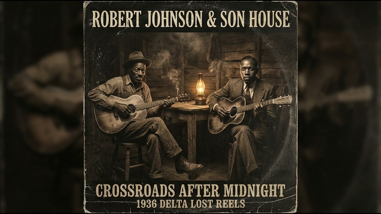 Robert Johnson & Son House – Crossroads After Midnight | Delta Blues Legends