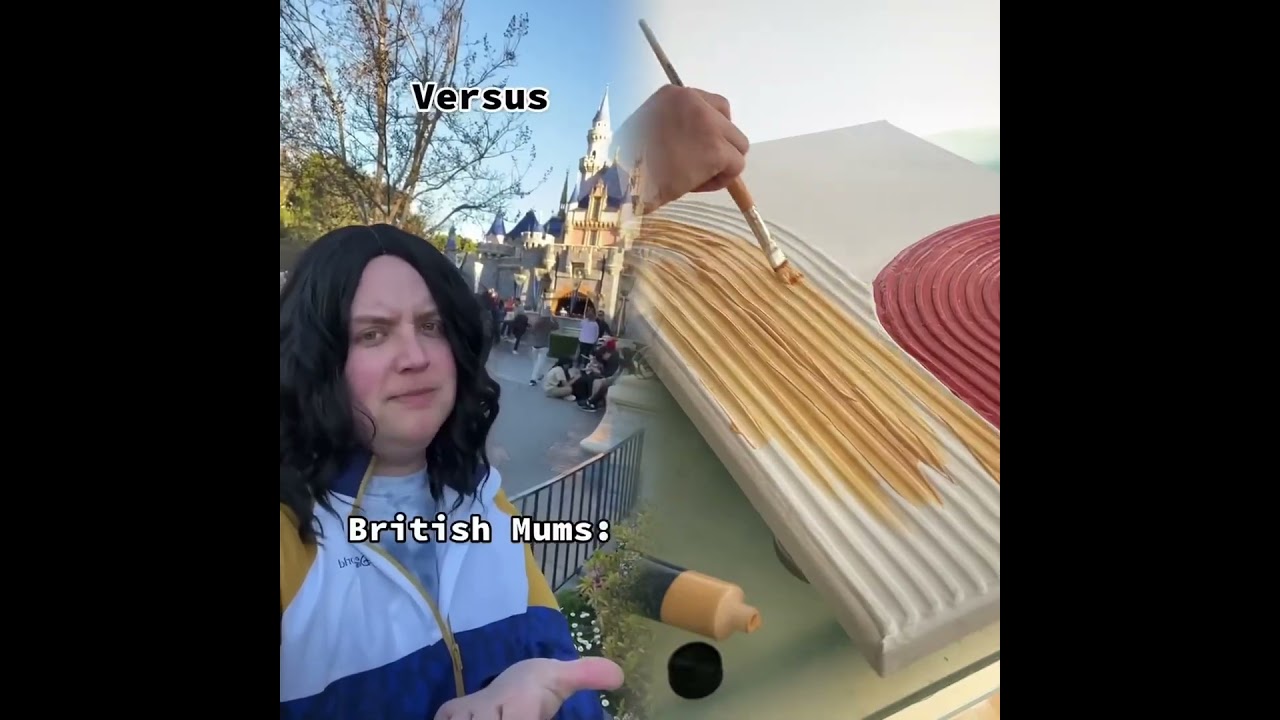 American Moms Versus British Mums, At Disneyland 2!