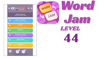 Word Jam Level 44 Walkthrough | Step-by-Step Guide 🧠 | Go Answer