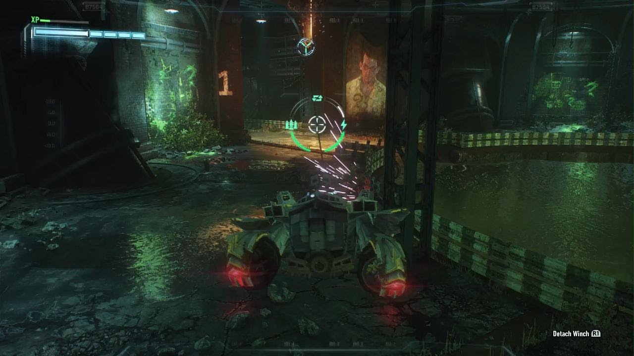 The Riddler Mission BATMAN: ARKHAM KNIGHT 7th Riddler mission - YouTube