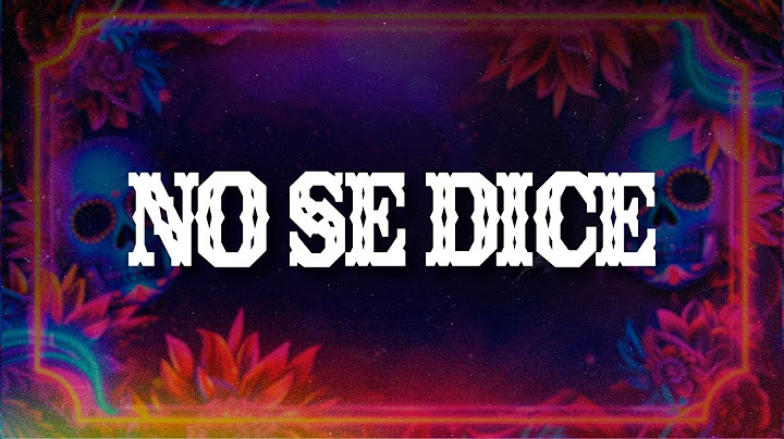 Gerardo Coronel - No Se Dice (Letra / Lyrics)