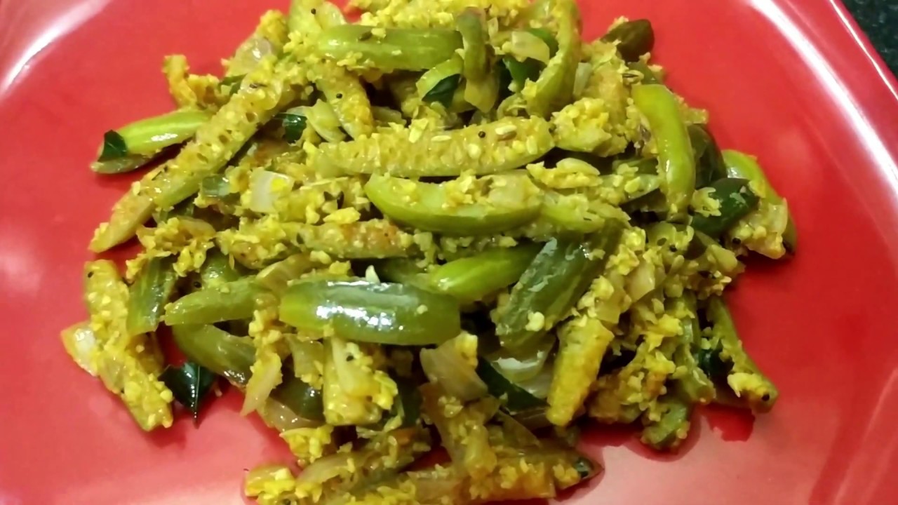 Tondekayi Palya in Kannada Ivy Gourd Recipe ತೊಂಡೆಕಾಯಿ ಪಲ್ಯ Veg