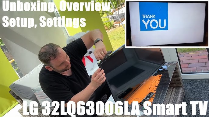 LG 32LQ63006LA UNBOXING REVIEW PART 2 