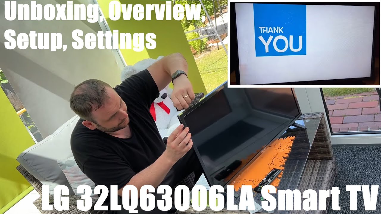 LG 32LQ63006LA Smart TV overview, unboxing, OS setup and settings