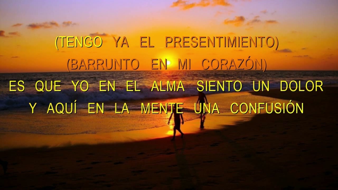 Barrunto Hector Lavoe Karaoke HD YouTube