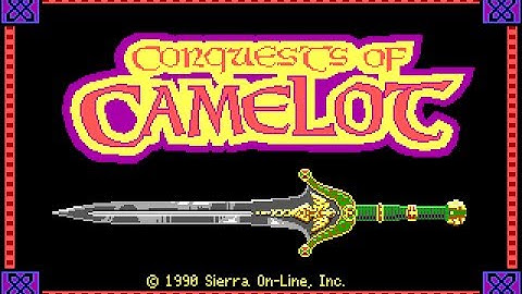 Conquests of Camelot : the search for the Grail - Intro - (Roland MT-32) PC MS-DOS Game, 1990
