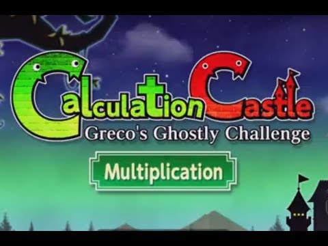 Calculation Castle: Greco's Ghostly Challenge (N. Switch) Multiplication Levels 1 - 5