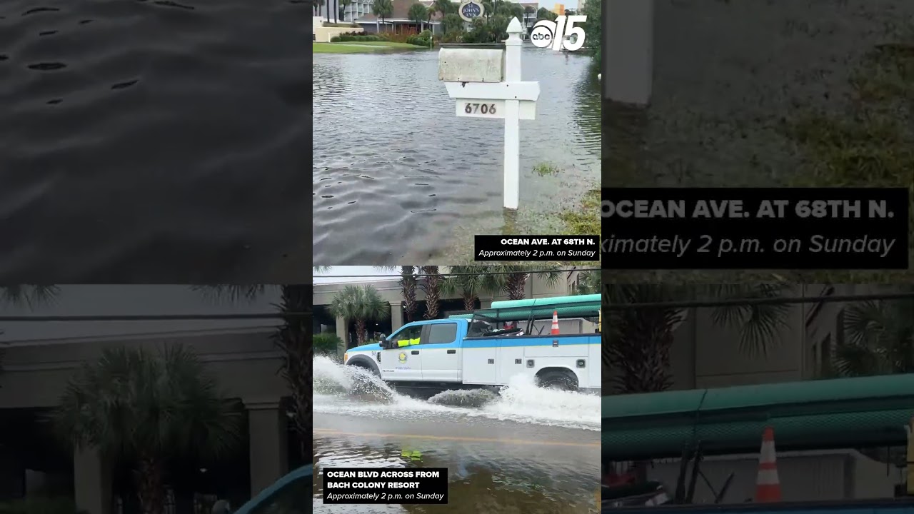 Flooding in Myrtle Beach, SC