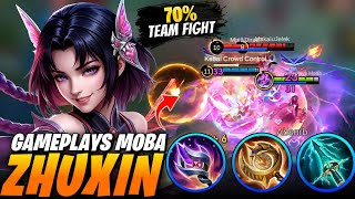 INSANE Zhuxin gameplay with 70% team fight impact!