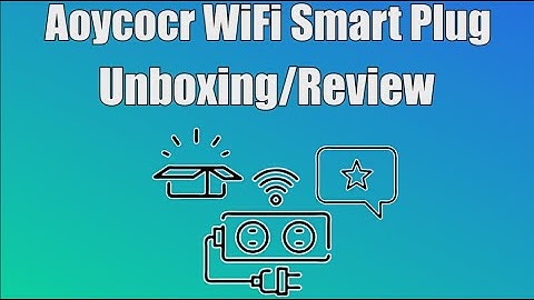 Aoycocr WiFi Smart Plug Unboxing/Review | Works With Alexa/Google