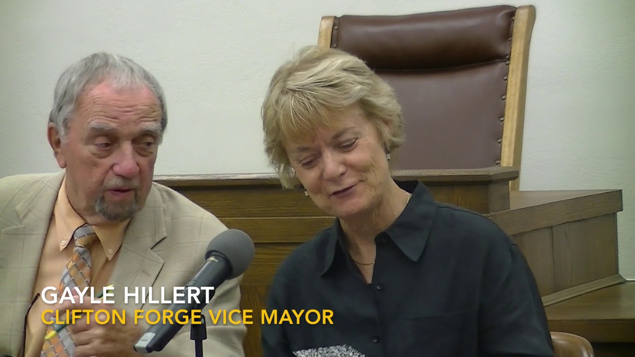 Clifton Forge Town Council Members Make Public Comments On Aug. 22, 2017