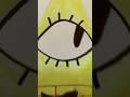 Drawing Bill Cipher #analoghorror #music #art