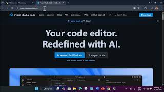 1.2.1 Installing Python and Visual Studio Code