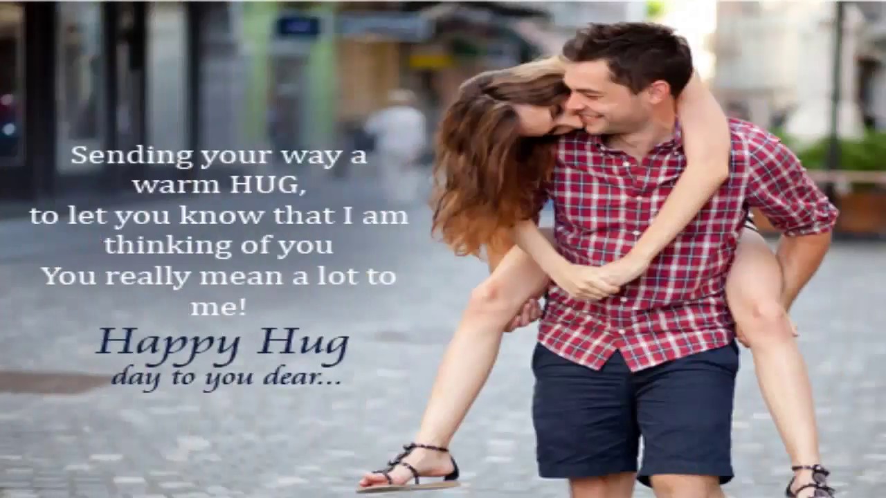 English Happy Hug Day 2018, Hug Day Images, Messages, Wishes, Quotes