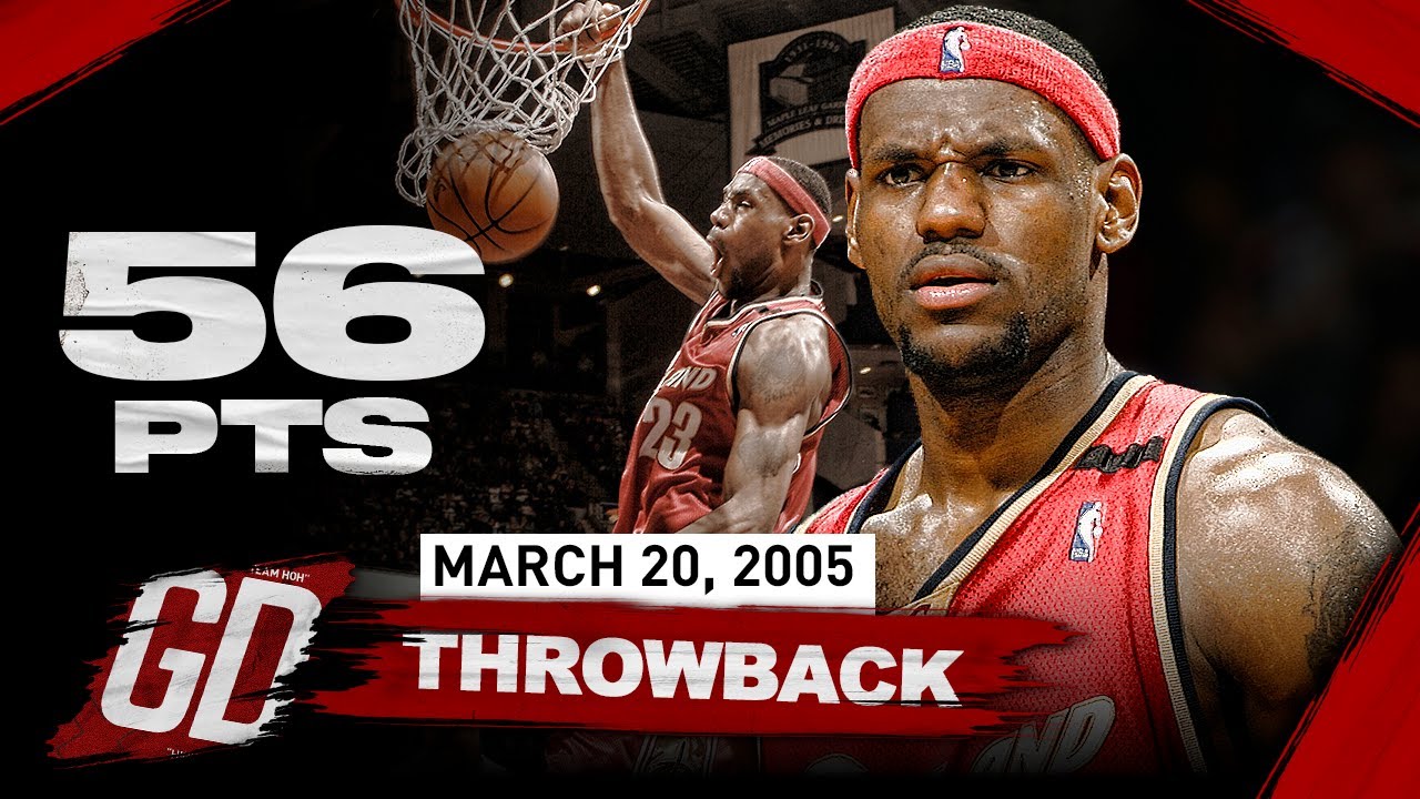 The Game YOUNG KING James Shocked The World With 56 Points 🔥 EPIC