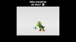 Yoshi EATS you 💀 #mario #mariomovie