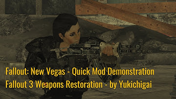 [FNV] - Fallout 3 Weapons Restoration Demo