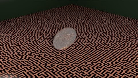 Blender 3D : How to simulate a spinning coin