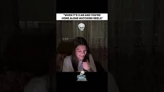 Home Alone at 3AM Gone WRONG 💀  #funny #reels #girl