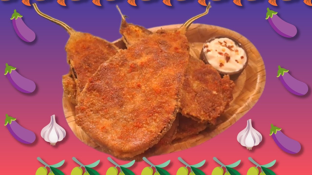  Crispy fried brinjal this crispy version will totally change your mindcrunchyoutside,softandinside!