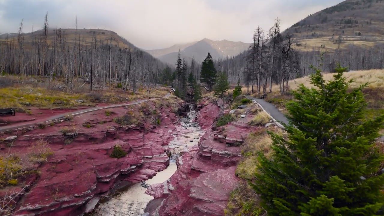 Red Rock Canyon, Waterton National Park 