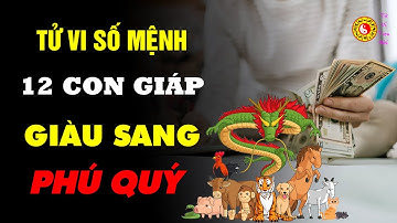 Bật mí số mệnh GIÀU SANG PHÚ QUÝ cho 12 con giáp