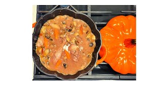 Fall Comfort Food Chicken Coq Au Vin video alert! link for video below 🍁🍂