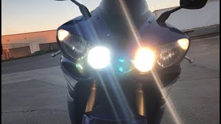 How to: Motorcycle  LED Headlight Upgrade Install  Cycle Revive