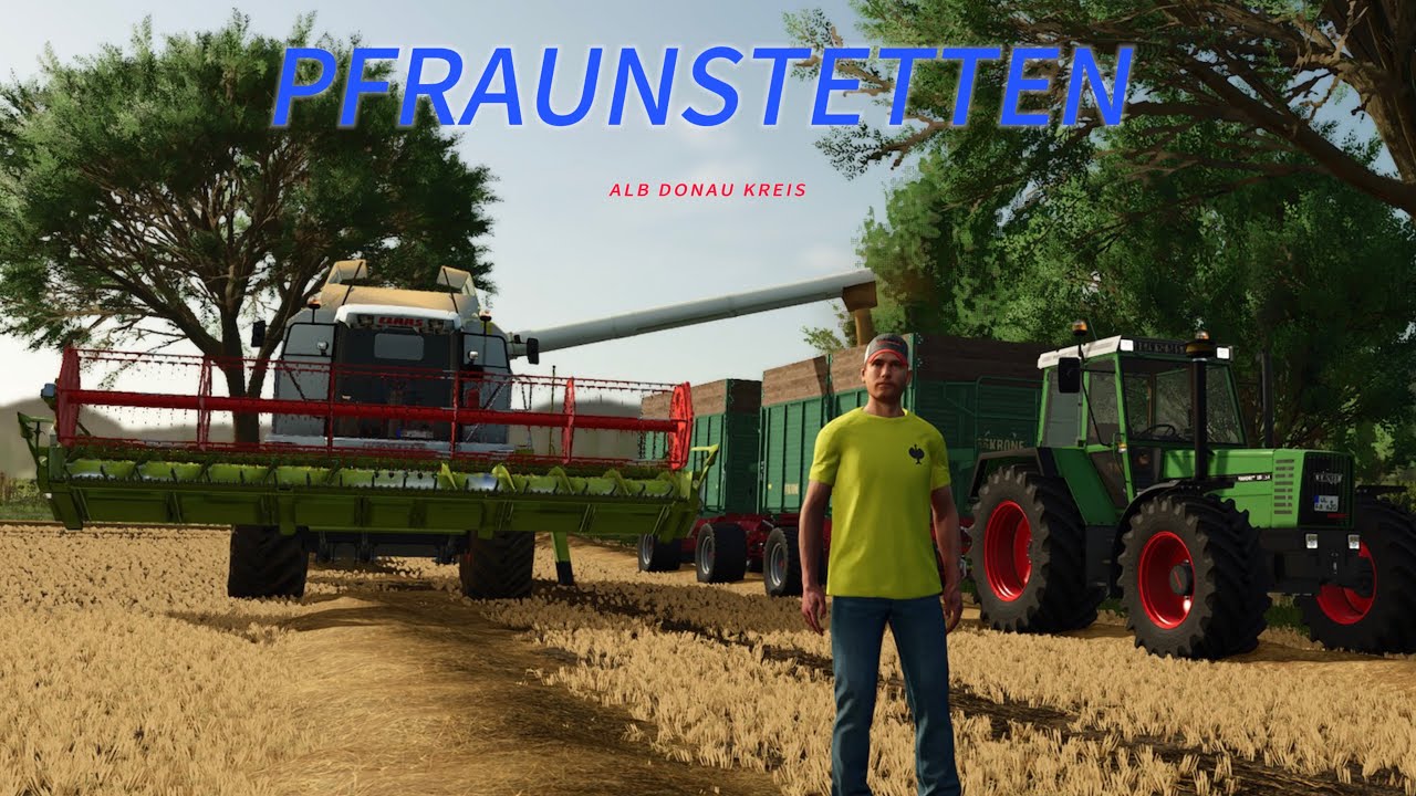 LS 25 PFRAUNSTETTEN #8 Raps und Dinkel mit Claas Lexion 460 dreschen! 😁