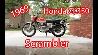 1969 Honda CL350 Scrambler