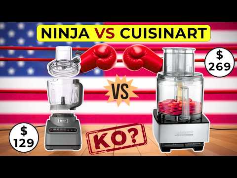 Ninja vs Cuisinart Which Food Processor Wins
