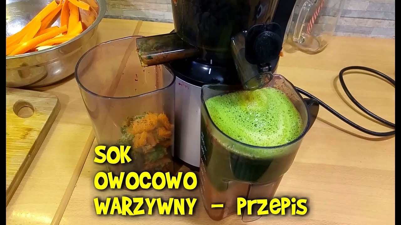 SOKI z wyciskarki owocowo warzywne PRZEPIS #1 - Wiejskie Inspiracje