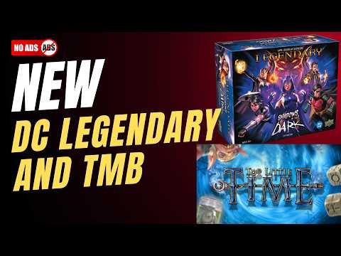 Member Ad-Free: Three New Games Announced - DC Legendary, Too Little Time, 20 Strong Burncycle