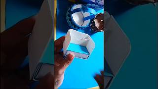 DIY Miniature Study Desk 📚💻 for Dollhouse #shorts | Nesh DIY Crafts 🚀✨