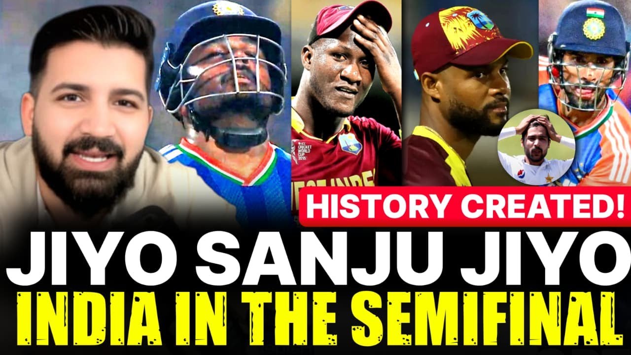 Sanju Samson 97* Wins Must-Win vs West Indies! Tilak 27 Vital | India Qualify for Semi-Finals