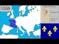 The Territorial expansion of Francia and France (481-2021)
