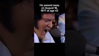 Elvis Presley final live performance, 1977 #history