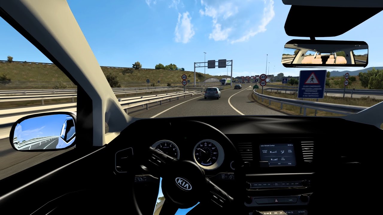 KIA CARNIVAL 2022- Euro Truck Simulator 2 [Steering Wheel Gameplay]