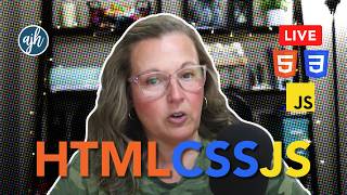 LIVE | Working on a Vanilla HTML CSS JavaScript Project | Project Part 13