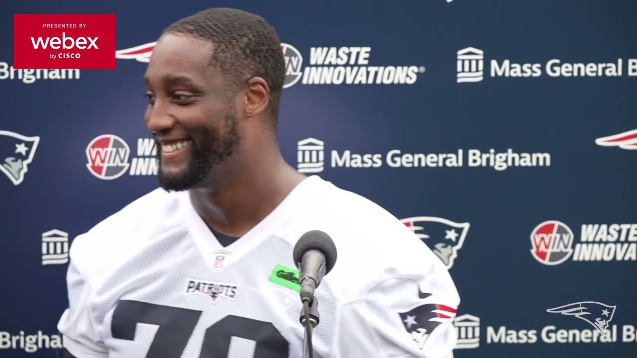 Calvin Anderson: "I want to show all I'm capable of doing." | Patriots Press Conference