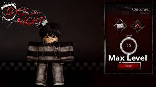 WINNING with MAX LEVEL CUSTOMER (Level 20) | Roblox Bite By Night