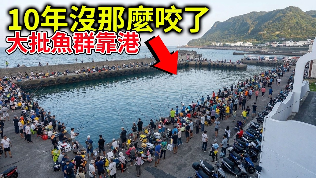 免錢海釣場?漁港變夜市 5秒一隻 拉爽爽 快10年沒來的魚種 再度造訪漁港 好不熱鬧 台湾の釣り人に最も人気が 【漁樂爽報】Fishing Fun NEWS EP205 #釣り#fishing #釣魚 縮圖