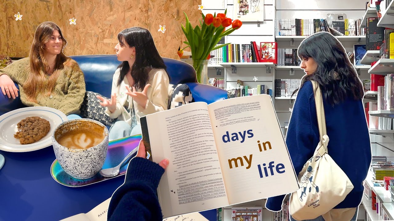 una semana conmigo 📖🍃 presentación en Madrid y devorando libros